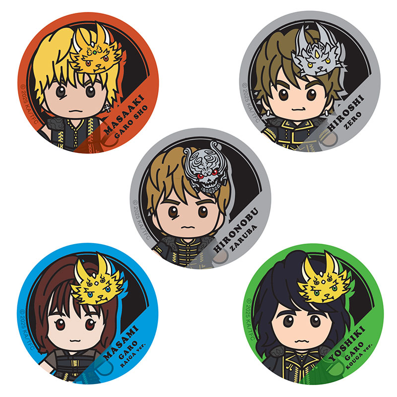 miniJAM Project×miniGARO　缶バッジ（全5種）